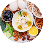 Преимущества проживания, Вкусное и сбалансирование питание